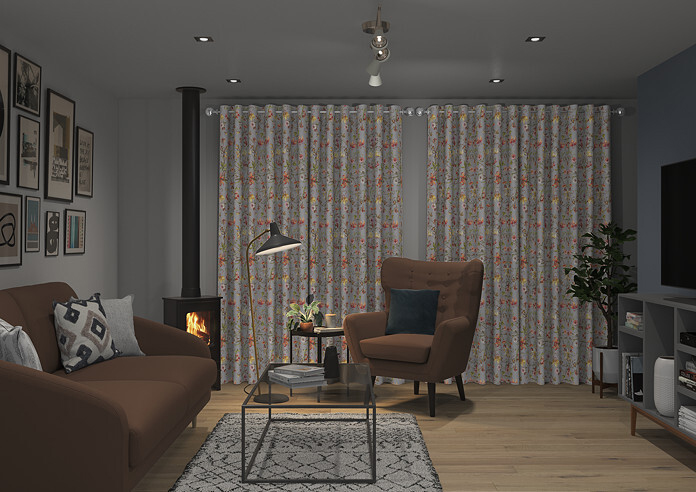 Carlotta, Pebble - Made to Measure Curtains - Image 7